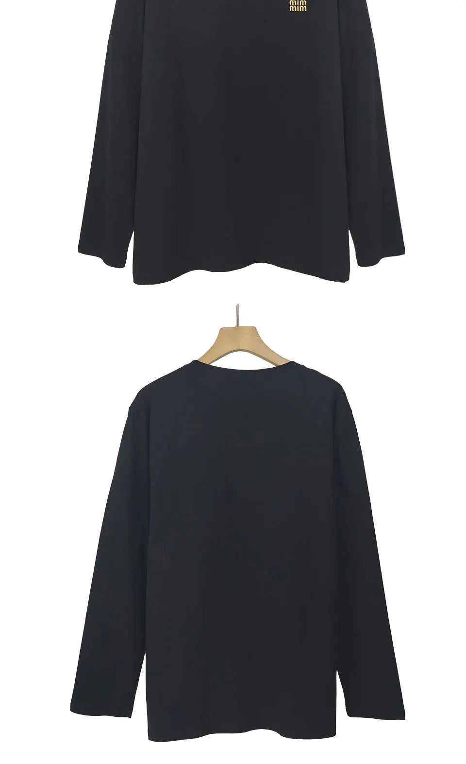 Men 100%Cotton Long Sleeve T shirt For Men Casual Embroidery Mens T-shirts High Quality Male Tops Classic Clothes Men's T-shirts