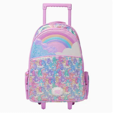 In Stock Rainbow Bear School Backpack Lightweight Large Capacity Breathable Waterproof Decompression Shoulder Bag  Pen Bag Gift