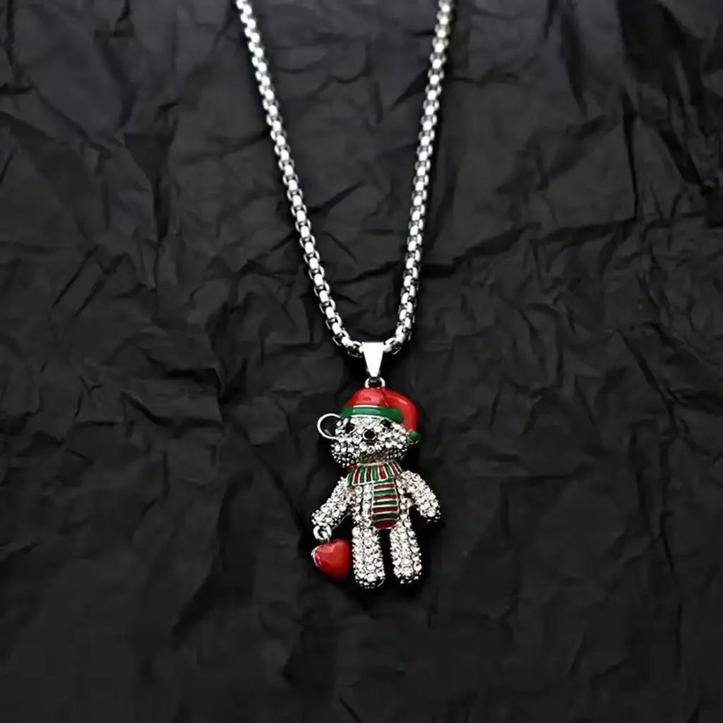 Niche design sense two wear zipper collarbone necklace women's new couple light luxury niche personality sweater chain choker