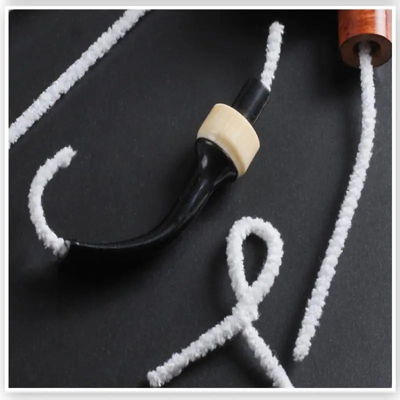 Smoking Essentials: 100pcs Wooden Pipe Cleaning Tools for Tobacco Pipes