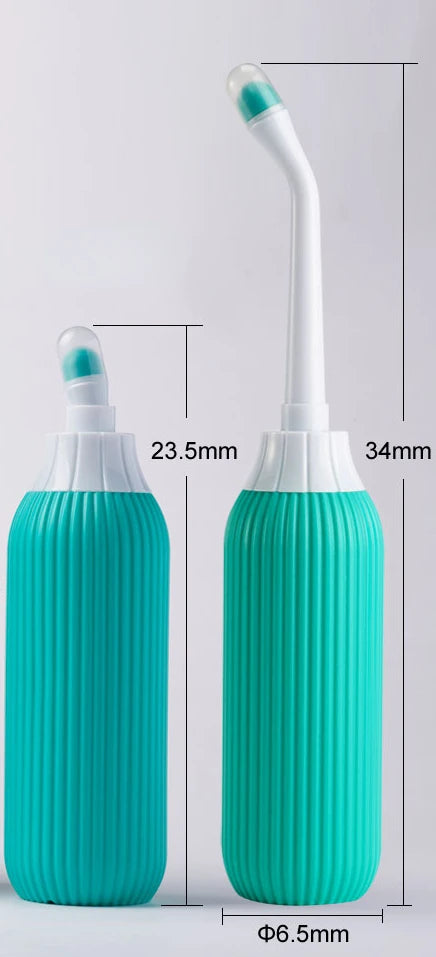 500ml Portable Bidet Private Parts Flushing Device Baby Butt Cleaner Confinement Pregnant Lying-in Women's Perineum Body Bidet