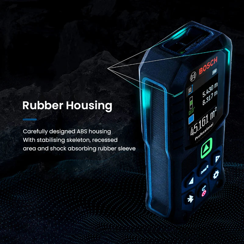 Bosch Laser Tape Measure Professional Distance Meter Optical Rangefinder Accurate 30-50m Surveying Equipment