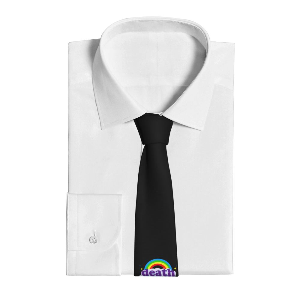 Slipknots Neckties Men's Customized Silk Heavy Metal Rock Music Gift Neck Tie for Office