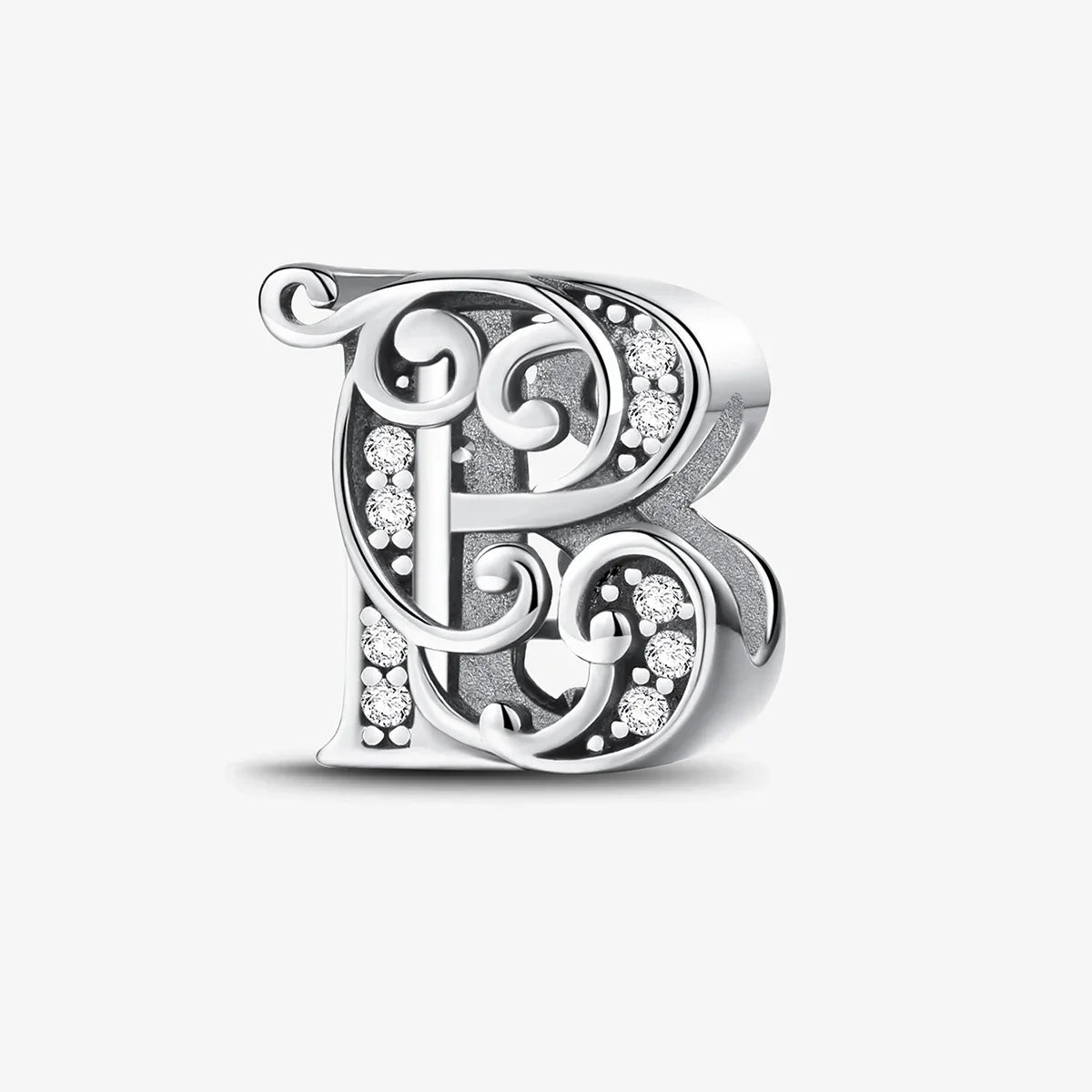 925 Sterling Silver English Letter Charms Beads Fit Original Pan DIY Bracelets Making Gift Of High Quality Fine Jewelry