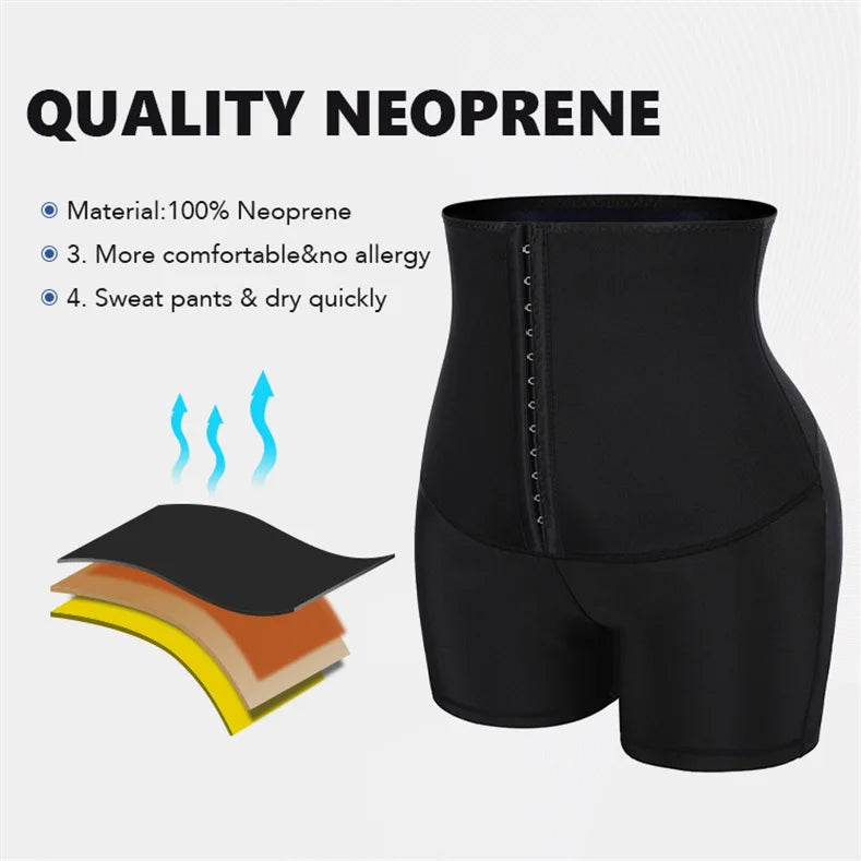 Sweat Sauna Pants Body Weight Loss Slimming Pants Waist Trainer Shapewear Tummy Hot Sweat Leggings Fitness Workout Pants