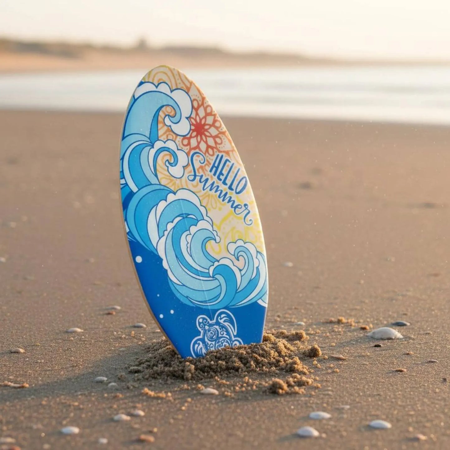 Skimboard for Beach Lightweight Durability Wooden Water Surfboard Wood Body Board for Beginners Teenagers All Skimming Kids