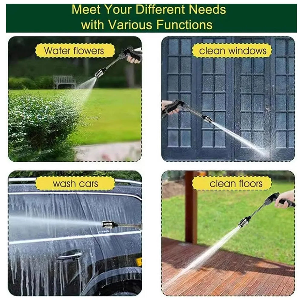 Handheld High Pressure Washer & 360° Rotating Waterblitz High Pressure Turbowasher Water Blitz Pressure Washer for Car Cleaning
