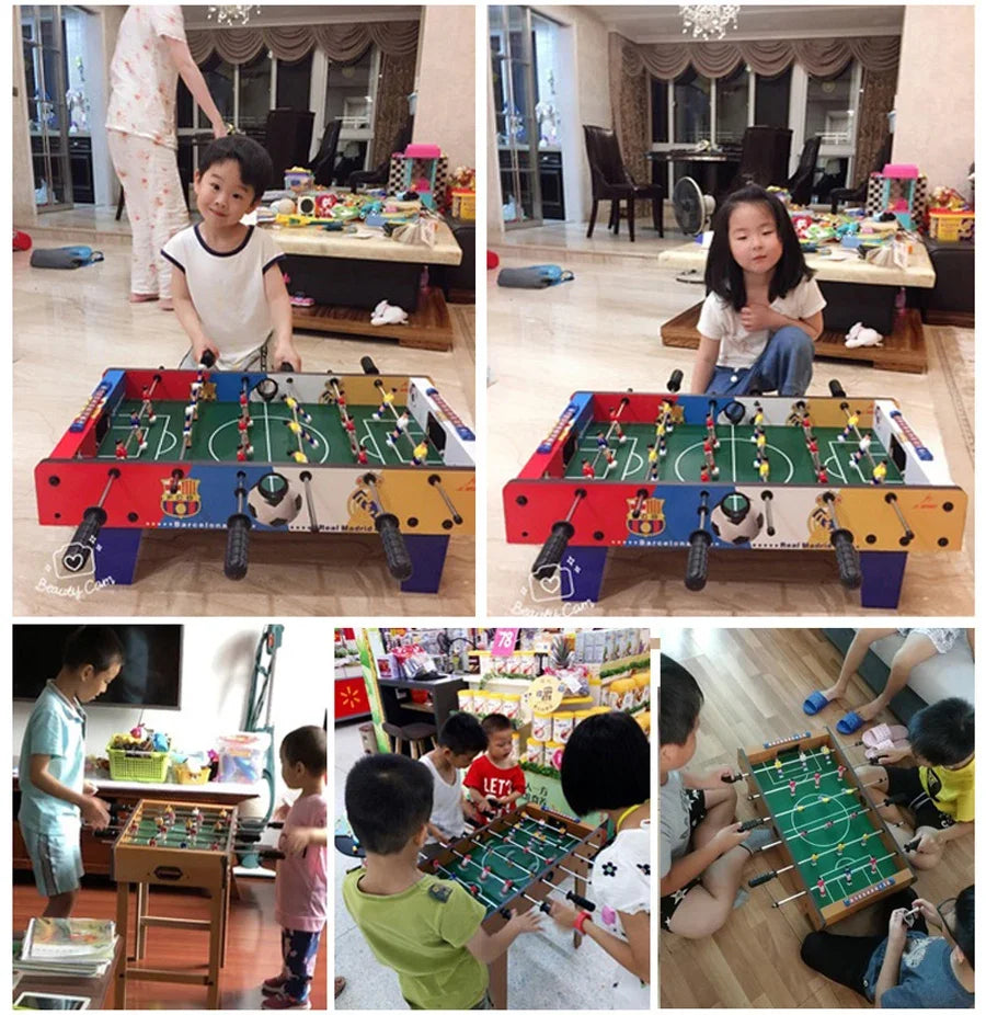 Football Table Games Foosball Table Soccer Tables Party Board Mini Balle Baby Foot Ball Desk Interaction Game Kid Player Gift