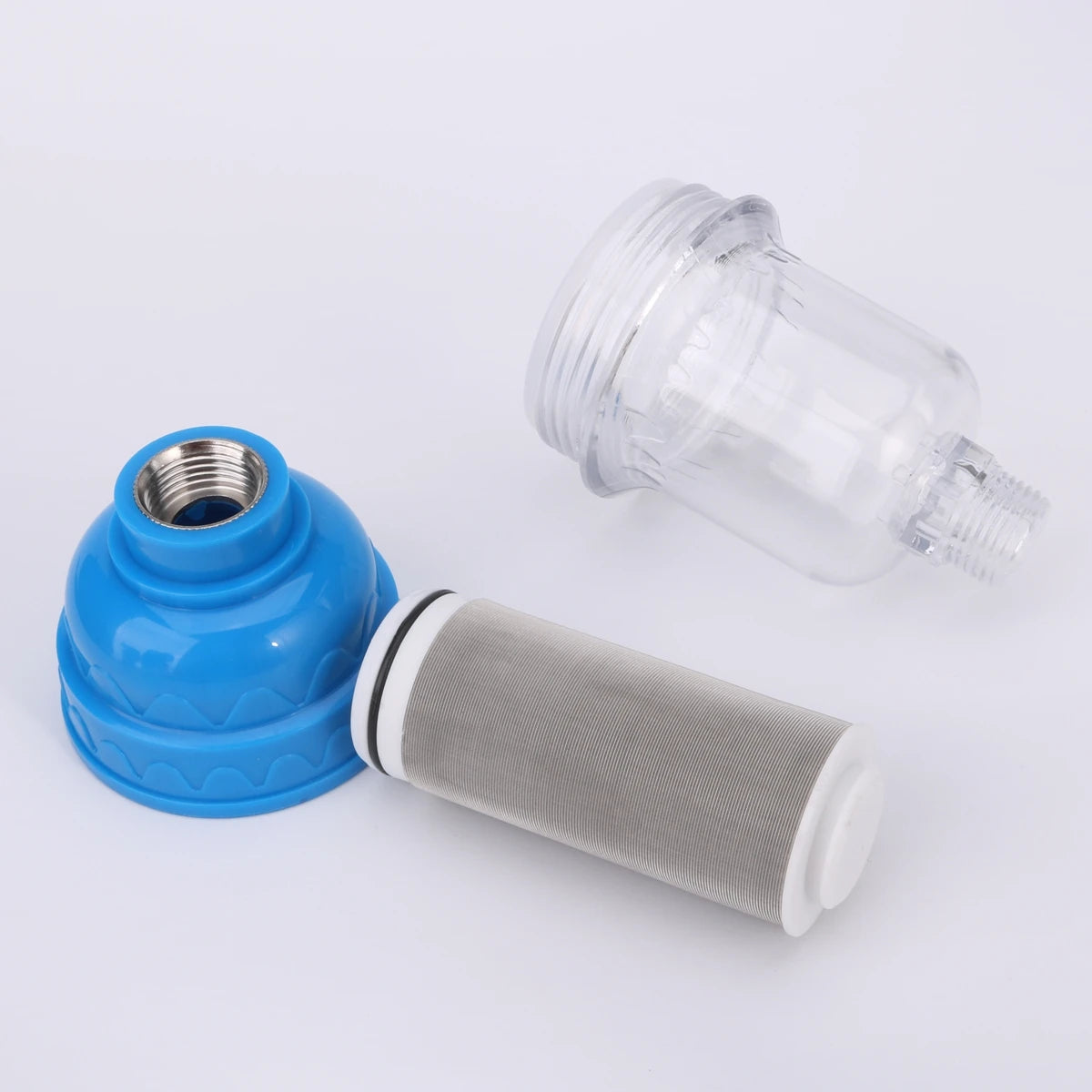 Transparent 1/2 Inch Water Inlet Filter Garden Irrigation Filter Faucet Filter Household Water Heater Washing Machine Filter