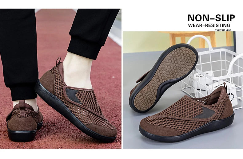 New Casual Orthopedics Wide Feet Swollen Shoes Thumb Eversion Adjusting Sneakers Comfortable Couple Diabetic Shoes Walking Shoes