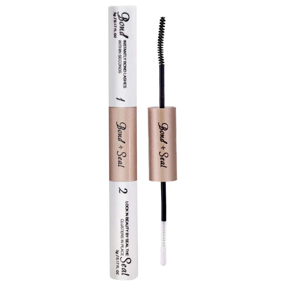 Lasting Eyelash Glue Balm Double-headed Black Mascara Glue Long-lasting Set Eyelash Brush Fast Drying Eye Lash Extension Makeup