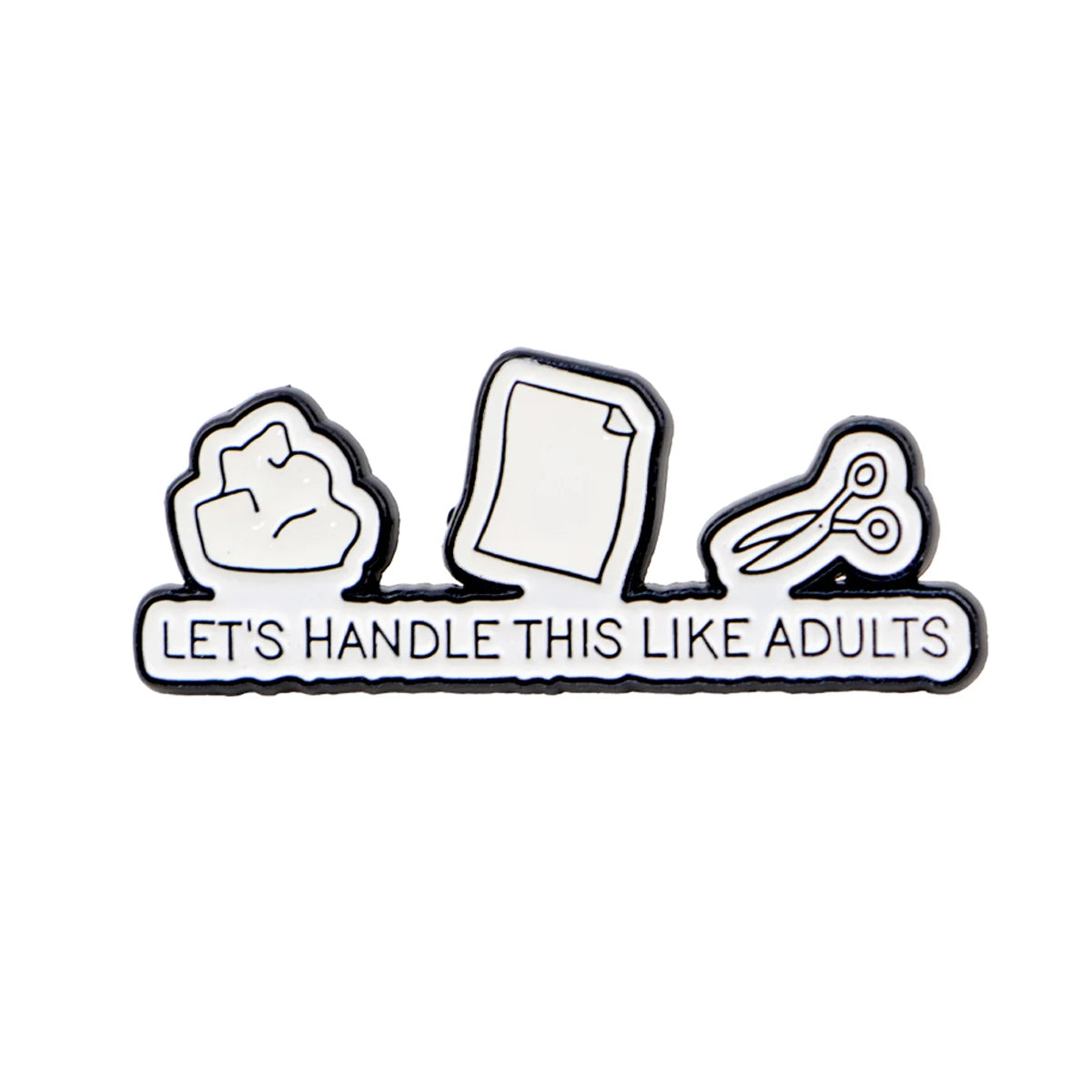 Autism Quotes Enamel Pins ADHD Brooches Black Cat Badge Lapel Pin For Backpack Clothes Accessories Medical Jewelry Birthday Gift