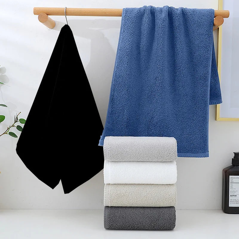 4 Pack Cotton Towel Set, 78*33cm, 30.7*12.99in, Highly Absorbent, Soft, Skin-Friendly and Durable, Can Be Used for Home Bathroom, Face Washing, Bathing, Traveling, Swimming and Gyms