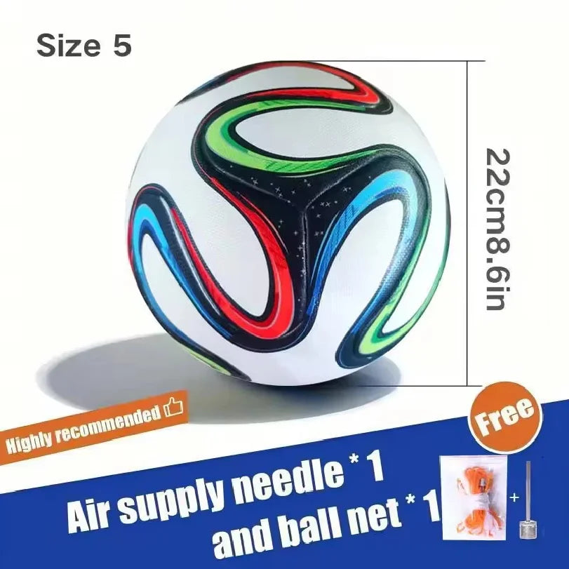 Football for Men and Women 2014 Match Size 5 Pu Adult Futebol Outdoor Sports Training Ball Professional Thickened Team Soccer