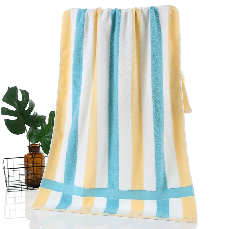 Turkish Cotton Natural Ultra Absorbent Eco - Friendly Bath Towels, Beach Towel, Bathroom Sets for Home Luxury Hotel Spa