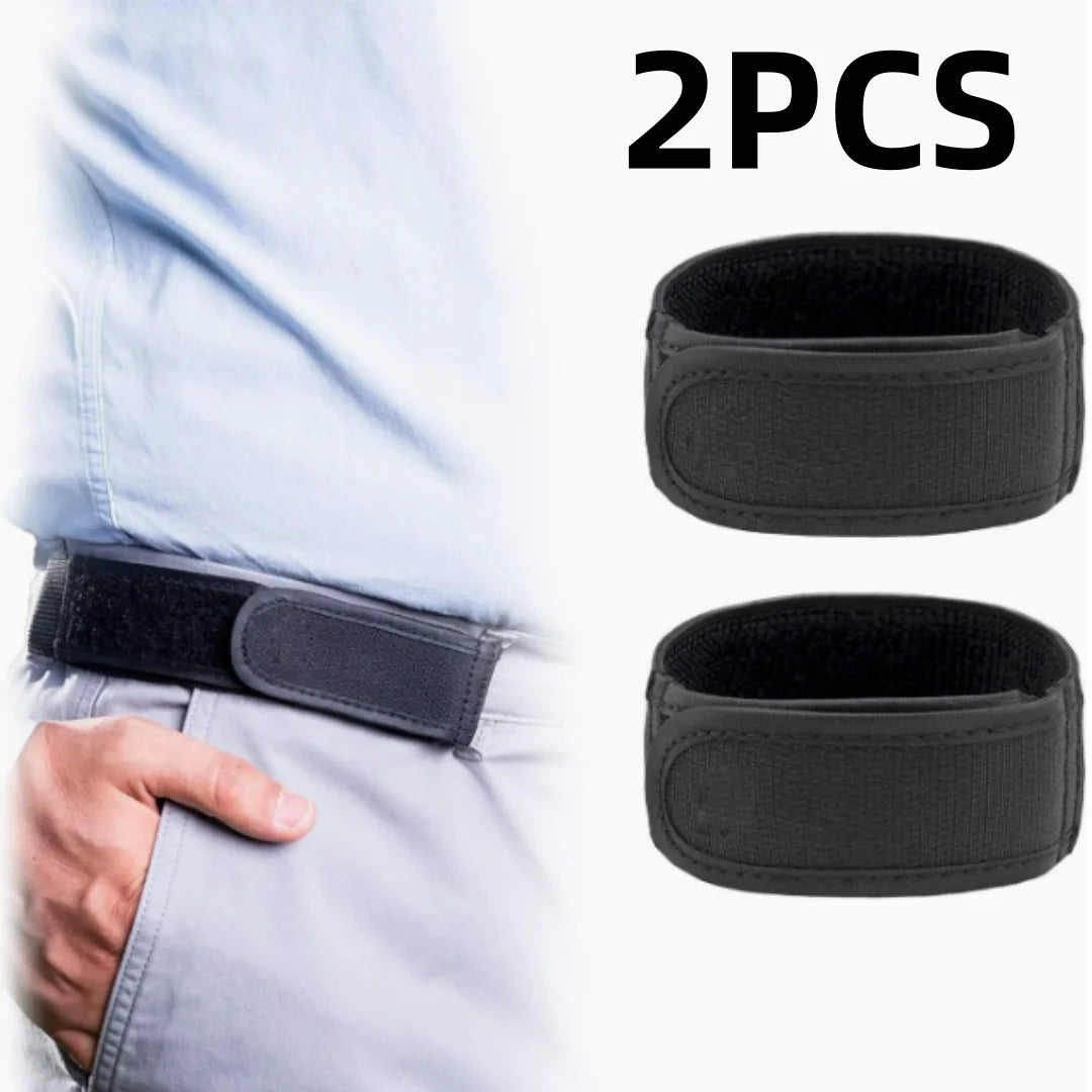 Buckle Free Waist Belts Men's Ultra-soft No Buckle Elastic Belts Fashion Comfortable Stylish Belt Loop Buckle-Free Belt Unisex