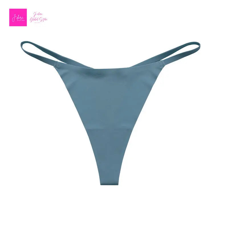 1 Pc Sexy Ladies T-back Underpants Silk Patchwork Stretch Thongs Womens G-string Panties Thong Lingerie Panties Women Thong