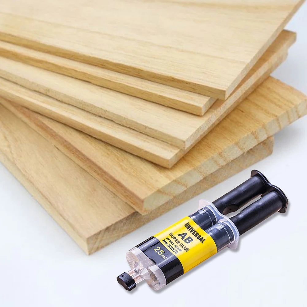 Epoxy Resin AB Glue Office 2 Minutes Curing Firm Long-lasting Reliable Epoxy Resin Strong Glue AB Glue Adhesive Super Liquid