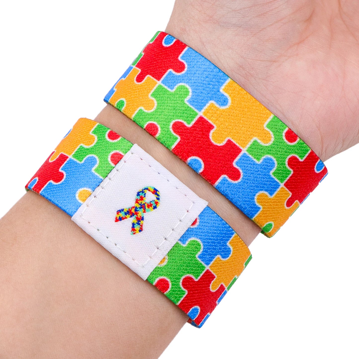 Autism Awareness Bracelet For Women Men Armband Sport Wristband Elastic Bangle Bracelets Accessories Doctor Nurse Gifts
