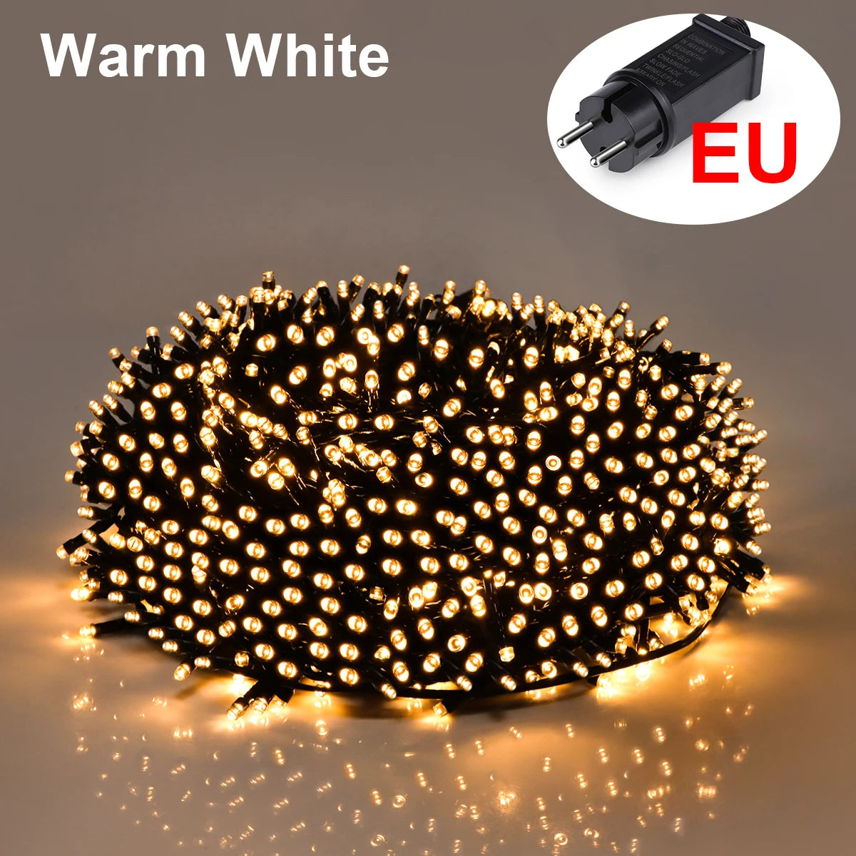 Decorative String 50M 100M 24V LED Strip Light Waterproof Fairy Garland Lights For Outdoor Garden Home Christmas New Year Decor
