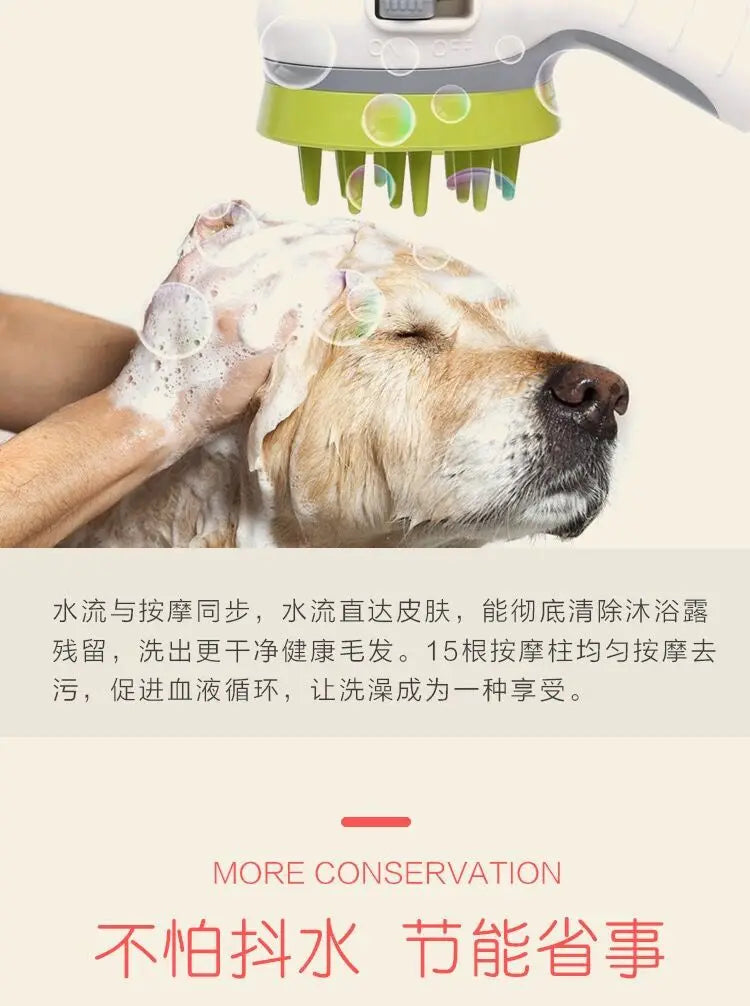 Pet showerhead, dog specific showerhead, showerhead faucet, pressurized showerhead, aerator, thickened