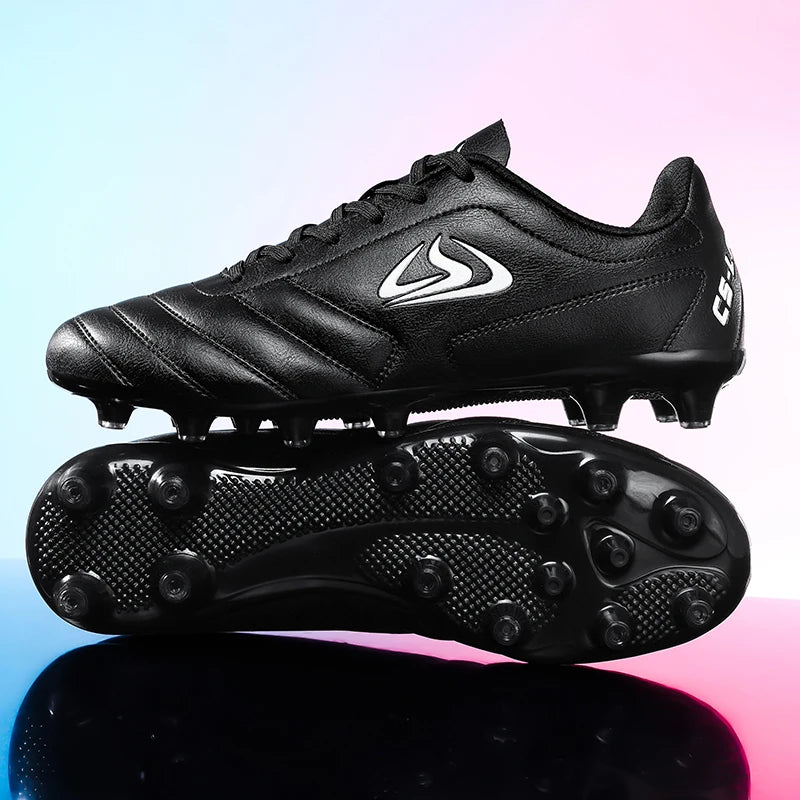 New Men Football Boots Outdoor Soccer Shoes TF FG Grass Cleats Comfortable Training Shoes Match Futsal Breathable Sport Indoor