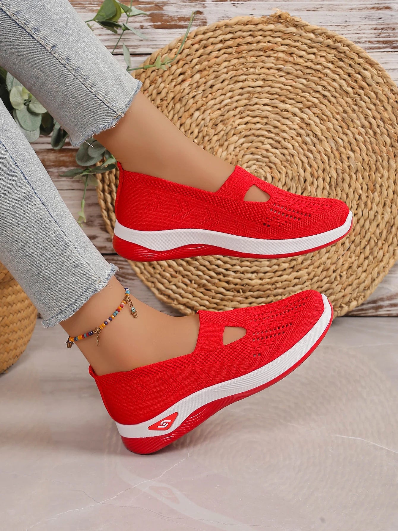 women's summer shoes - casual sneaker, simple, Lightweight, breathable, one-foot pedal women shoes sale shoes with free shipping