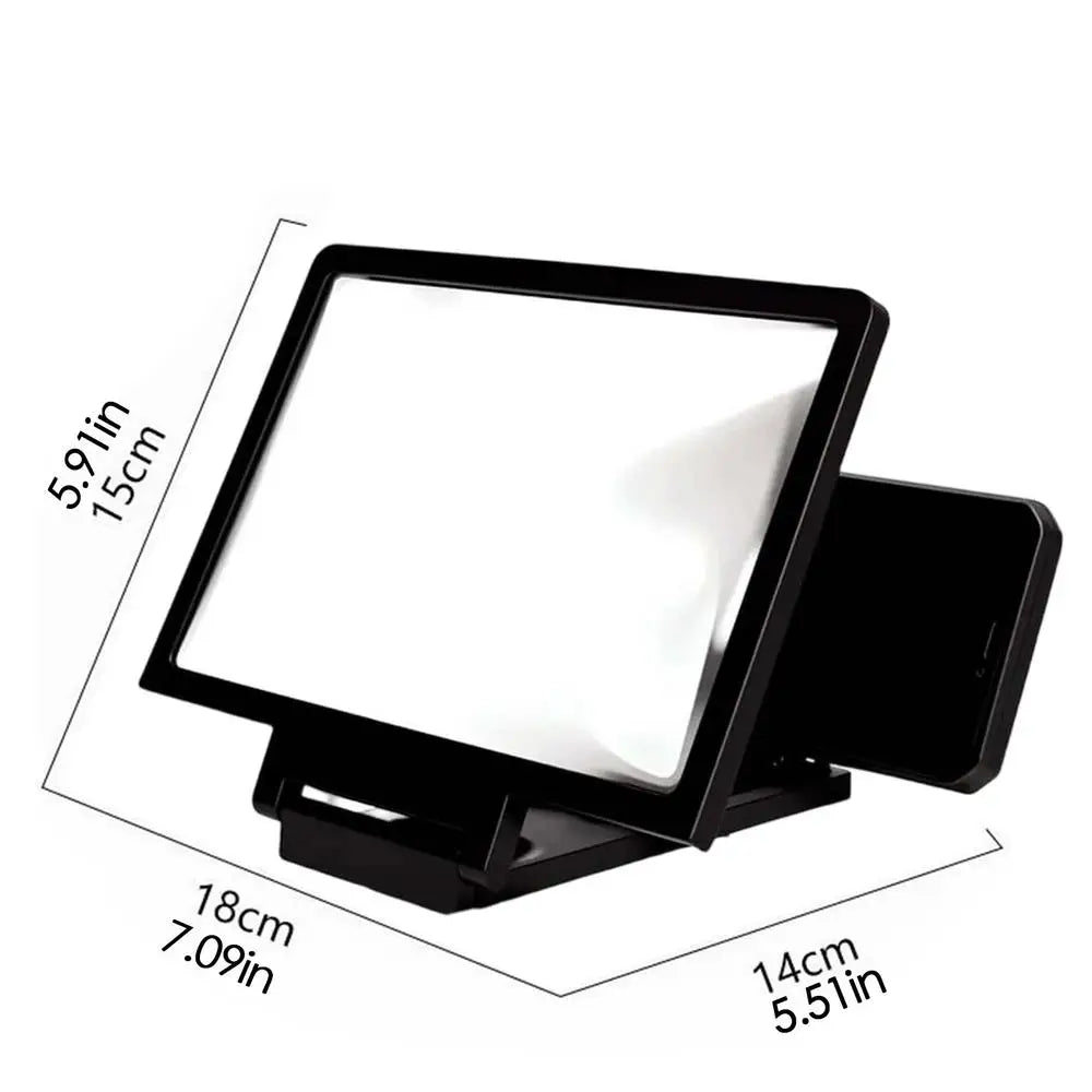 MobilePhone Screen Magnifier Enlarger Foldable Tool Portable Phone Screen Magnifier For Daily Reading Learning Movie Streaming