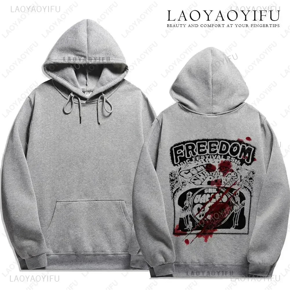 2025 New Style Cry of Fear Hoodies Double Sided Men's Women's Sweatshirt Unisex Long-sleeved Hoodie Size XS-3XL
