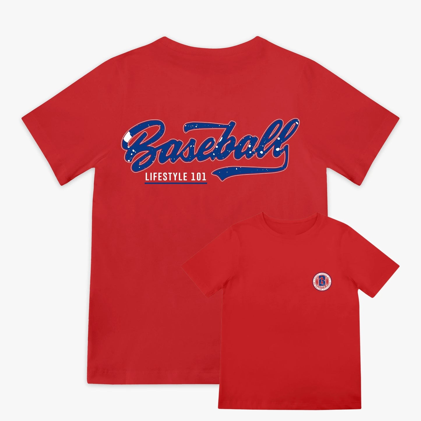 Baseball Lifestyle Graphic T Shirt Summer Short Sleeve Cotton Tee Casual Daily Wear Breathable Clothing Gift for Baseball Fans