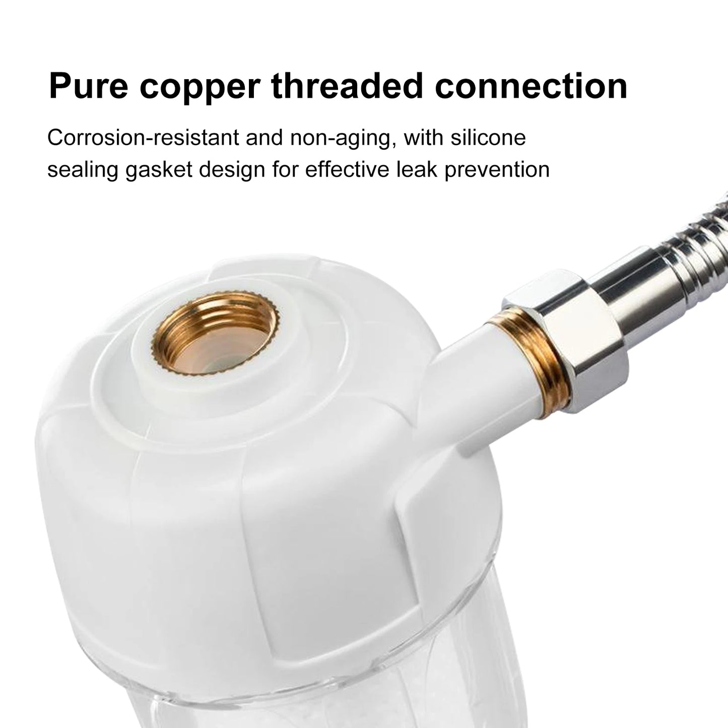 Hot Water Filter Anti-Scale Water Purifier Pre-Filtration System Household Electric Water Heater Filter Tank Water Pump Filter