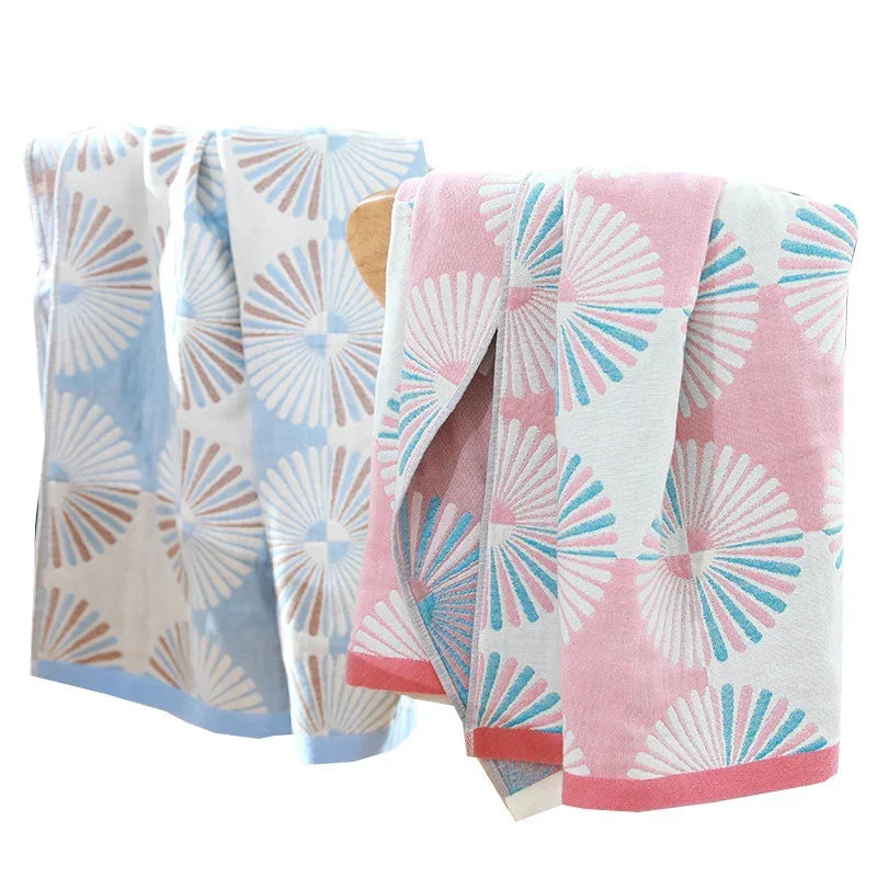 Pure Cotton Bath Towel Gauze Beach Towels For Home Bathroom Shower Robe Towel Adult Large Wrap Soft Towel 70*140cm