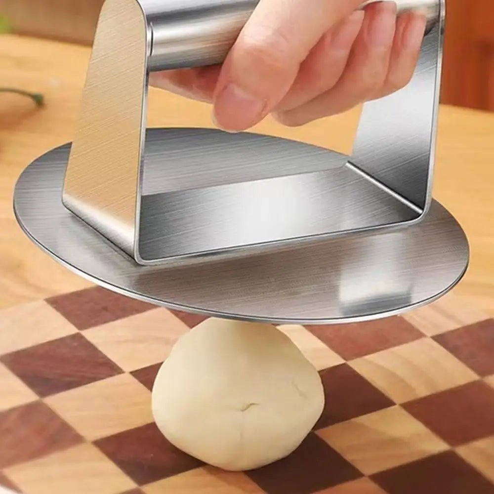 Hamburger Press Maker 1pc Stainless Steel Non-Stick Circular Square Burger Kitchen Tool Meat Press