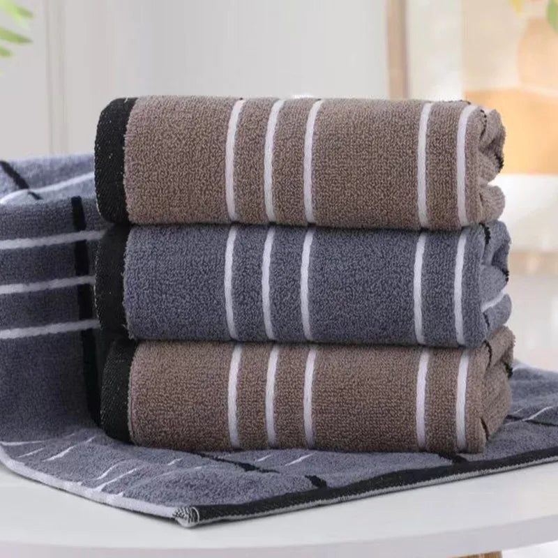 40*90cm Lengthened Bath Towel Cotton Adult Plus Size Thickened large body bath towels Absorbent Soft Big Towel Bathroom supplies