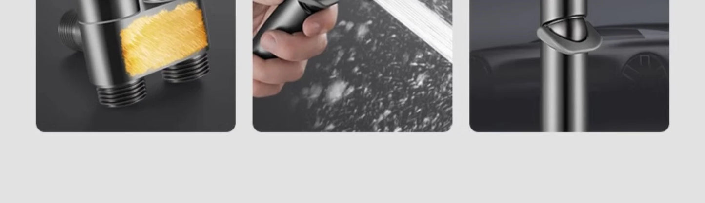 Bidet Spray Set Water Jet High Pressure Handheld Bidet Sprayer Toilet Cleaning Hygienic Shower for Bathroom Accessories