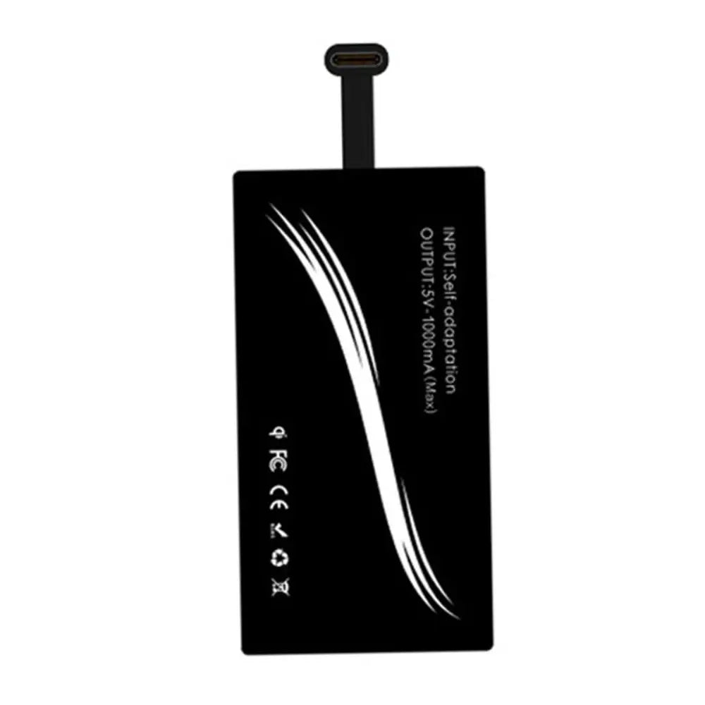 Induction Patch Phone Accessories Type C Charging Dock Wireless Charger Receiver Type-C Charger Adapter Wireless Charger