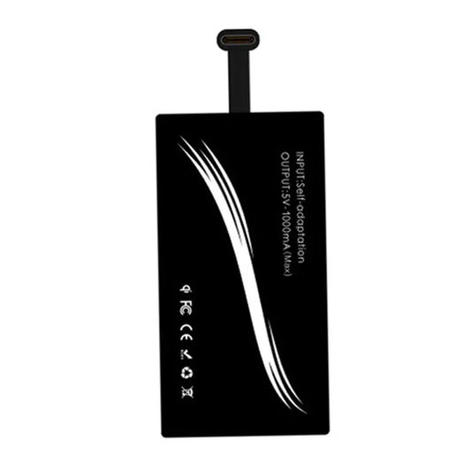 Induction Patch Phone Accessories Type C Charging Dock Wireless Charger Receiver Type-C Charger Adapter Wireless Charger