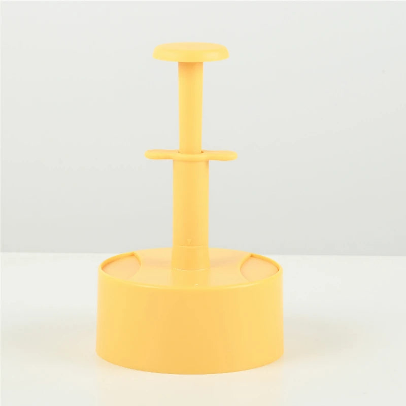 ABS Plastic Round Press Burger Meat Press Household Meat Patty Press Kitchen Manual Non-stick Meat Press