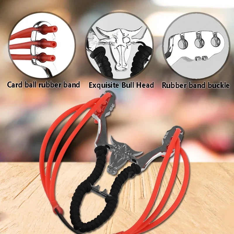 Metal Slingsshot Powerful and Precise Shooting Slingshot Sling Shot Simpleshot High Precision Sling Catapult Hunting Accessories