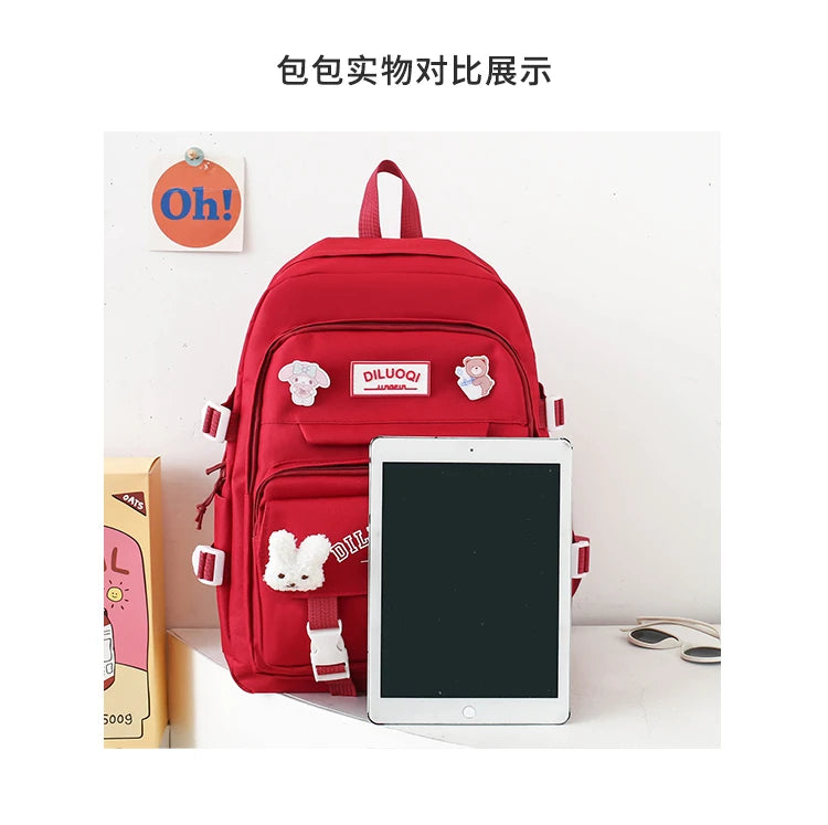 Backpacks Tuition Bag Pencil Case Crossbody Bag High Capacity School Bags 2024 Hot Sale for Girls and Boys Mochilas Escolares