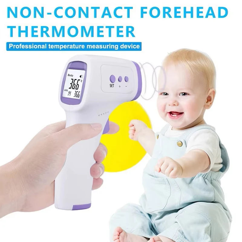 New Digital Thermometer Household Temperature Measurement Medical Non-contact Infrared Laser Temperature Gun Tester-50-500