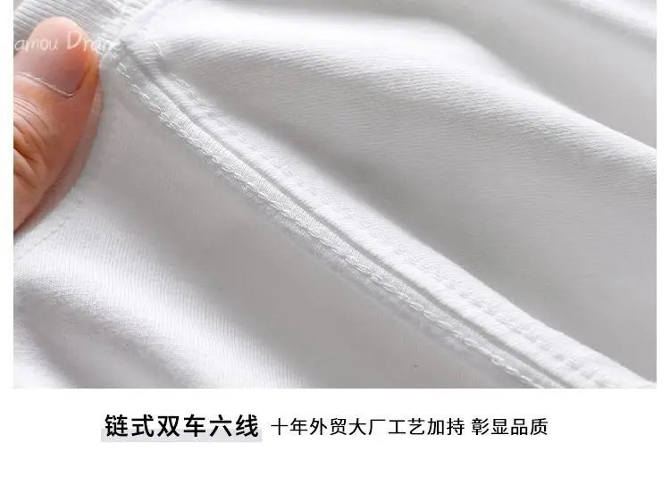 American 450g Heavy Cotton Short-sleeved T-shirt Men's and Women's Solid Color Loose Round Neck Top Bottoming Shirt Half-sleeved