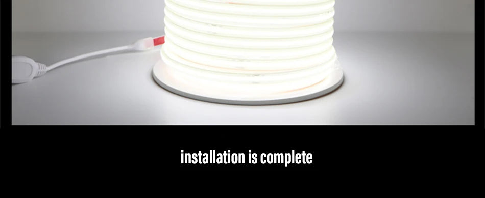 led Strip Brightness Waterproof COB LED Strip 220V Flexible Ribbon for Room Bedroom360 LEDS/m Kitchen Outdoor Garden Lighting