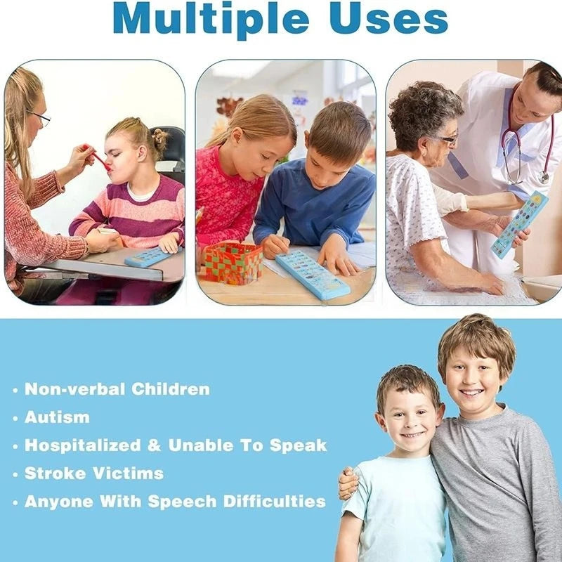 Autistic Aac Device, Nonverbalaac Communication Device For Nonverbal Autism - Portable Speech Therapy Tool With For Adults/kids