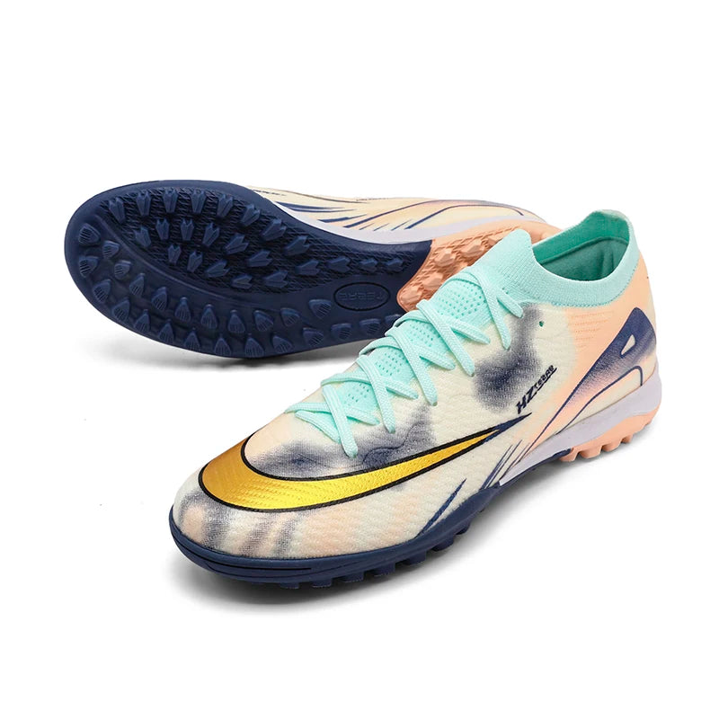 2026 Summer New Comfortable Adult Football Shoes Shock Absorbed Support Versatile Sports Shoes Professional Balance Spiked Shoes