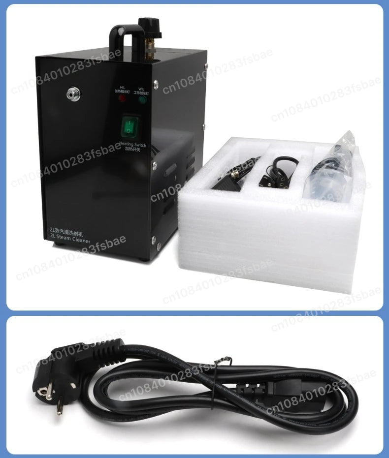 2L Direct Spray Steam Washer 1300W Multifunctional Steam Cleaning Machine for Jewelry Air Conditioner