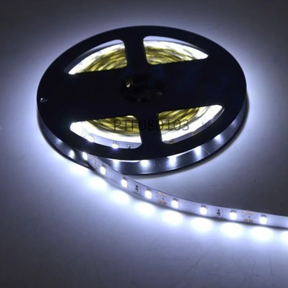 LED Strip Light 12V 5m SMD 5050 300 LEDs Pixels 2835 Diode Tape RGB White LED Ribbon Flexible Lights Home Decor