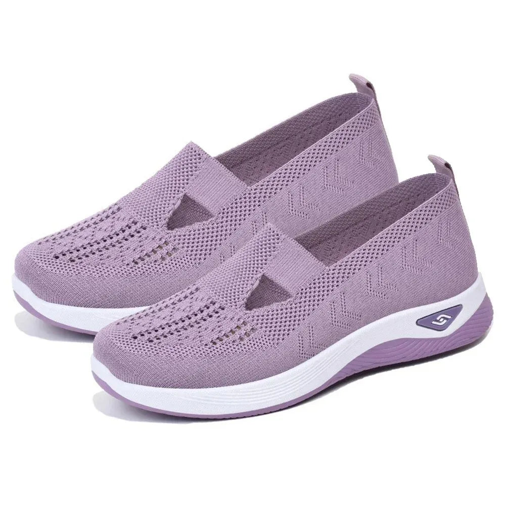 ~New Summer Barefoot Walking Shoes for Women Mesh Breathable Comfortable Orthopedic Shoes Non Slip Sneakers with Arch Support