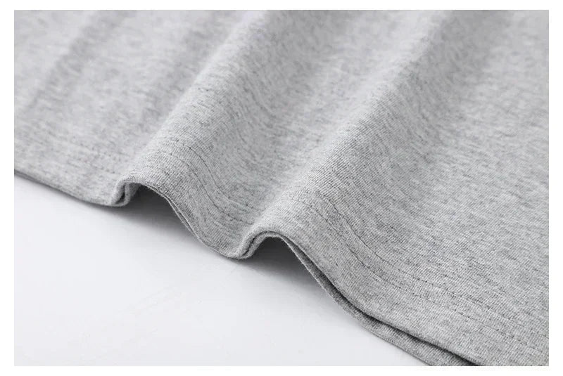 Focus Letter Minimalist Style 100% Cotton T-Shirt, Lightweight Round Neck Short Sleeve Tee, Perfect for Men & Women
