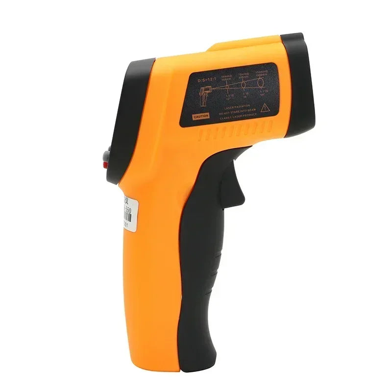 Digital Infrared Thermometer Laser Temperature Meter Non-contact Laser Thermometer Digital LCD Backlight -50-380°C/-50-550°C